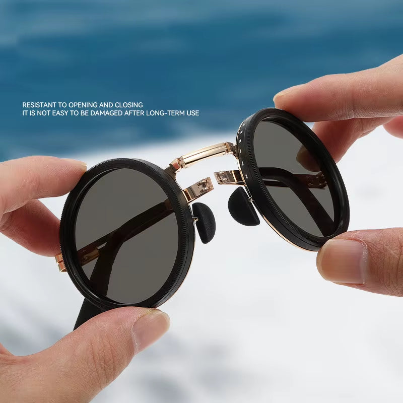 Discover the Ultimate Foldable Polarized Sunglasses with UV400 Protection - Perfect for Outdoor Adventures!