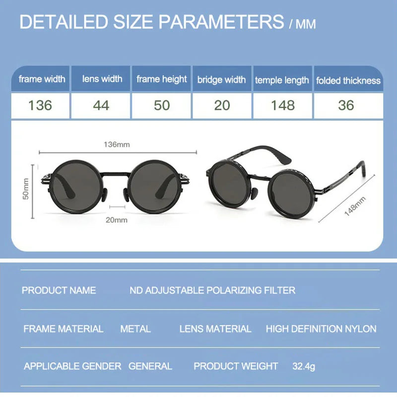 Discover the Ultimate Foldable Polarized Sunglasses with UV400 Protection - Perfect for Outdoor Adventures!